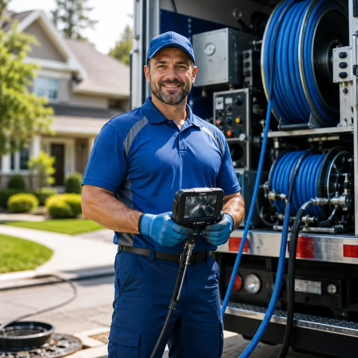 Local outdoor drain cleaning specialists in Wing, AL